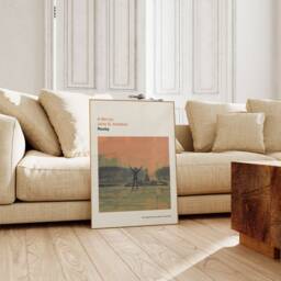 Rocky Print - Movie Poster, Retro, Mid Century Modern, Vintage Art Print, Minimalist - thumbnail 3