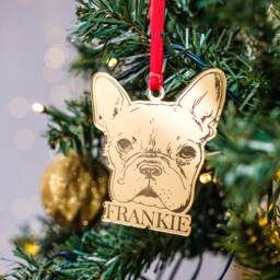 Personalised Christmas Ornaments For Dogs, Dog Present Stockings For Tree Bauble Christmasdog - thumbnail 2