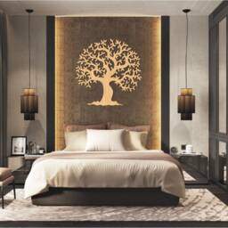 8 Tree Wall Hangings, Decor Decal, Vinyls, Patterns, Laser, Cnc Router Templates, Room - Dxf, Svg, Jpg, Cdr, Eps Vector - thumbnail 3
