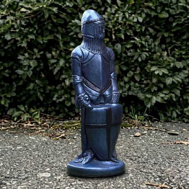Outdoor Soldier Statue Concrete Fighter Figurine Cement Guardian Warrior Art Front Door Decoration Soldier Lover Gift Lawn Ornament Yard - image 1