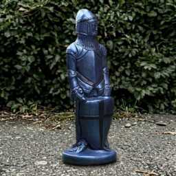 Outdoor Soldier Statue Concrete Fighter Figurine Cement Guardian Warrior Art Front Door Decoration Soldier Lover Gift Lawn Ornament Yard - thumbnail 1