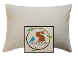 Ivory Toddler Pillowcase, Soft Polyester Travel Pillow - 13.5x19.5
