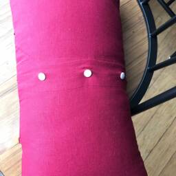 Hearts & Buttons Lumbar Pillow - thumbnail 2