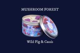 Mushroom Forest D&d Candle - Dnd Handmade Soy Wax Rpg Fantasy Gift Idea For Him Or Her Dungeons & Dragons - thumbnail 1
