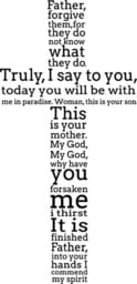 Cross Bible Quotes Wall Decal Vinyl Sticker Christian Home Art Decor Interior Design - 38Nr - thumbnail 2