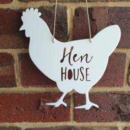 Chicken Hen House Sign-Chicken Coop-Chook-Chook House-Wall Hanging-Wall Art-Sign - thumbnail 2