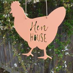 Chicken Hen House Sign-Chicken Coop-Chook-Chook House-Wall Hanging-Wall Art-Sign - thumbnail 3