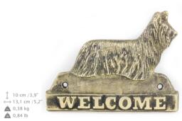 Skye Terrier, Dog Welcome, Hanging Decoration, Limited Edition, Artdog