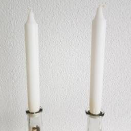 2 Candlesticks Made Of Maritime Wine Bottles - thumbnail 2