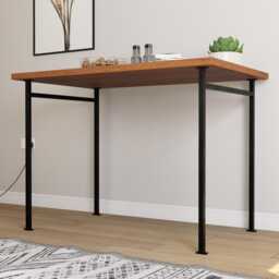 Heavy Duty Square Tube Steel Table Legs Detachable Industrial Modern Design - thumbnail 1
