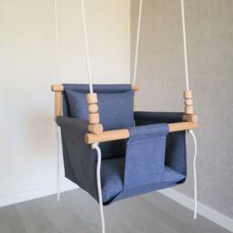 Weatherproof Baby Swing Comfortable Indoor Outdoor Toddler Chair - thumbnail 2