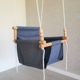 Weatherproof Baby Swing Comfortable Indoor Outdoor Toddler Chair - thumbnail 3