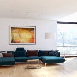 Wooden Coffee Table Made Of One Ash Slab, Rectangular With Metal Legs, Industrial For Modern Living Room - thumbnail 4