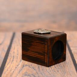 Golden Retriever - Wooden Candlestick With Dog, Souvenir, Decoration, Limited Edition, Collection - thumbnail 3
