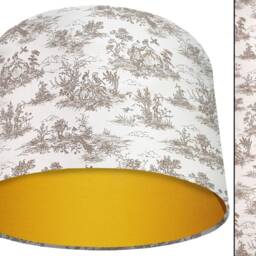 Vintage Country Lampshade Handmade UK Home Interior Lighting - thumbnail 2