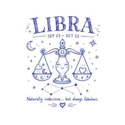 Libra Candle, Birthday Gift For Her, Funny Zodiac Astrology Gift, September October Birthday, Star Sign - thumbnail 2