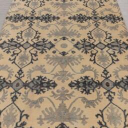6x9 Rug Modern Handmade Wool Handwoven #5274 - 180x275 cms - thumbnail 2