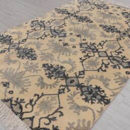 6x9 Rug Modern Handmade Wool Handwoven #5274 - 180x275 cms - thumbnail 3