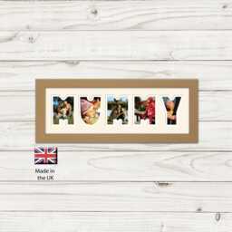 Mummy Photo Frame Word Name Special Gift Mother's Day 30A By Photos in A Word - thumbnail 1