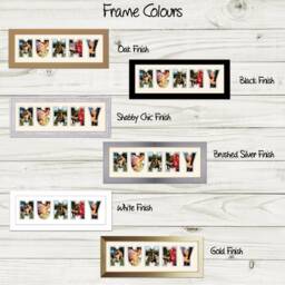 Mummy Photo Frame Word Name Special Gift Mother's Day 30A By Photos in A Word - thumbnail 3