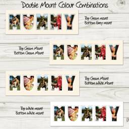 Mummy Photo Frame Word Name Special Gift Mother's Day 30A By Photos in A Word - thumbnail 2
