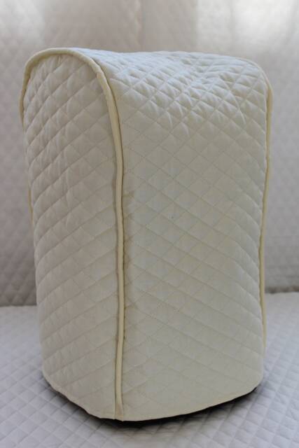 Cream Quilted Blender Cover