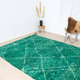 Authentic Moroccan Rug, Handmade Wool Rug - thumbnail 3