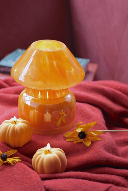 Mushroom Lamp Candle - Extra Large 500G Sculptural Decor Whimsical Home Handmade Gift Idea