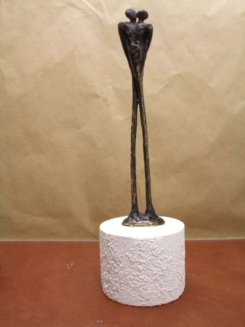 Bronze Statuette Urns For Small Amount Of Ash