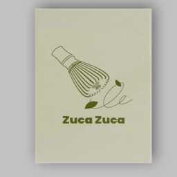 Minimalist Matcha Bamboo Whisk Kitchen Line Art Canvas Wall Print Decor Picture Ready To Hang - thumbnail 1