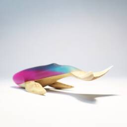 Duo Whale Sculpture - 22 - thumbnail 3