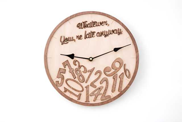 Funny Math Wall Clock 11.8 - image 1