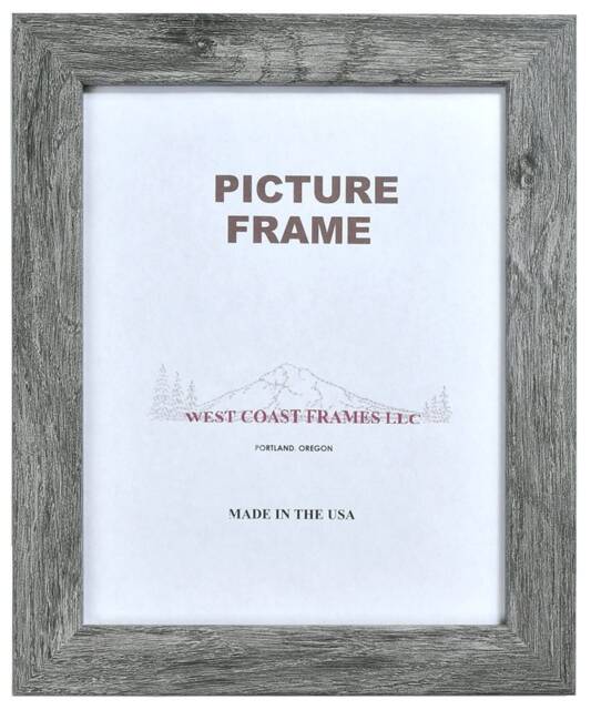 26030 Gray Barnwood Mdf Picture Frame 100% Made in Usa