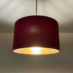 "Lampshade ""Fuchsia-Gold" - thumbnail 2