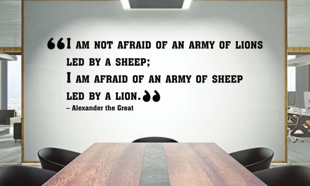 Teamwork Quote Wall Decal Inspirational Office Decor 2128Re - image 1