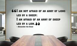 Teamwork Quote Wall Decal Inspirational Office Decor 2128Re - thumbnail 1