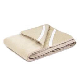 Deluxe Merino Wool Beige Mattress Topper - Super Soft Pad