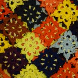 Multi Colored Throw - thumbnail 4