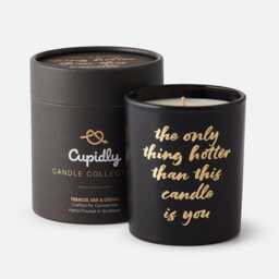 Tobacco, Oak & Cognac Scented Candle - Romantic Gift For Him - thumbnail 2