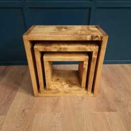 Nest Of Tables. 50cm X 50cm, 40cm 40cm, 30cm 30cm. 25cm Deep - thumbnail 3