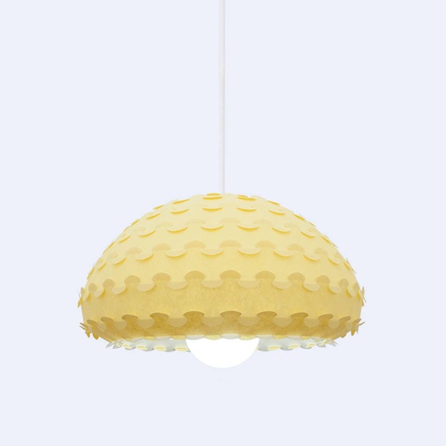 Yellow Pendant Lamp Shade - Kasa Y Light - image 1