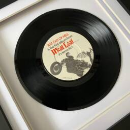Meat Loaf - Bat Out Of Hell Framed 7 Inch Vinyl Record Music Wall Art Gift - thumbnail 2