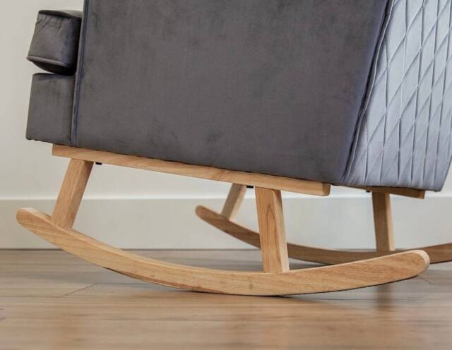 Modern Beech Wood 2Pcs Of Wooden Legs For Rocking Chair - image 1
