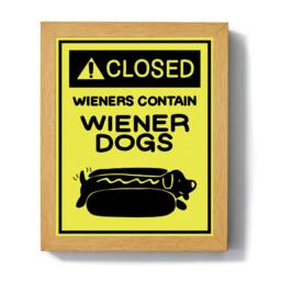Bob's Burgers Poster - Wiener Dog Humor Dachshund Tv Show Art Restaurant Health Inspector - thumbnail 2
