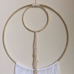 Medium Mixed Fiber Modern Wall Hanging - Elise Eliot - thumbnail 2