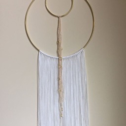Medium Mixed Fiber Modern Wall Hanging - Elise Eliot - thumbnail 4