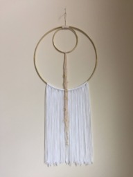 Medium Mixed Fiber Modern Wall Hanging - Elise Eliot - thumbnail 1