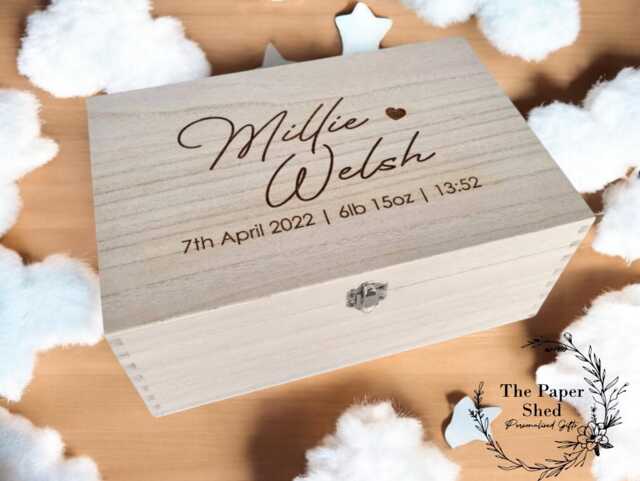 Baby Memory Keepsake Box - image 1