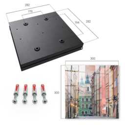 Colorful Tenement Houses Key Cabinet For Home, Pink Box Wall, Photographic Cities, Lovers Of Urban Landscapes - thumbnail 4