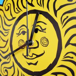 Sun Face - Wall Clock - thumbnail 2